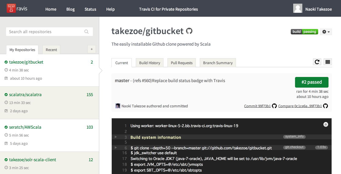 TravisCI