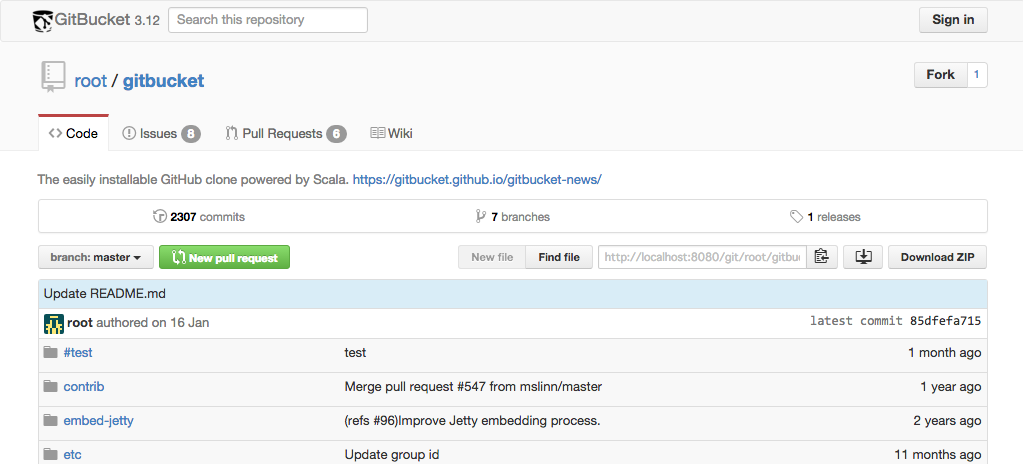 New GitHub UI