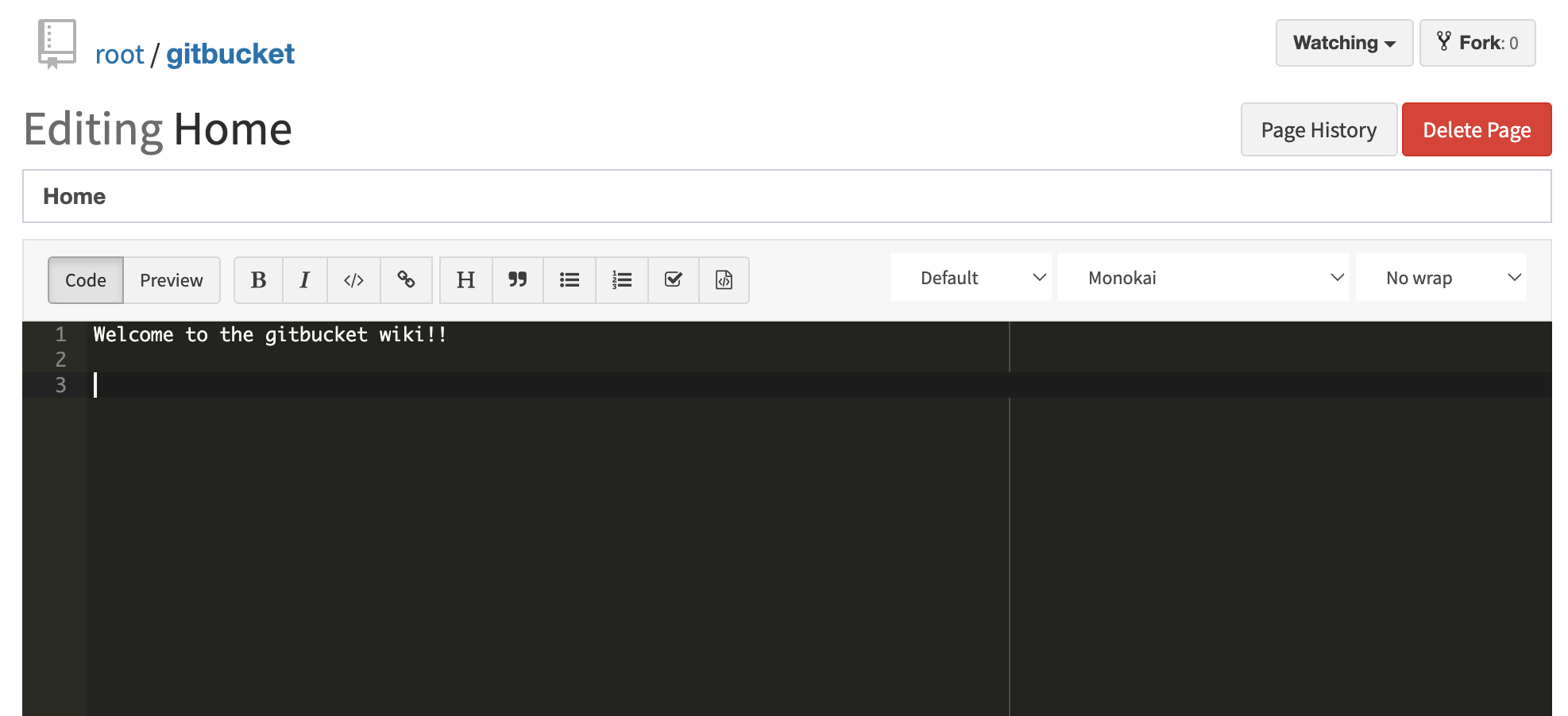 Ace Editor for Wiki editing